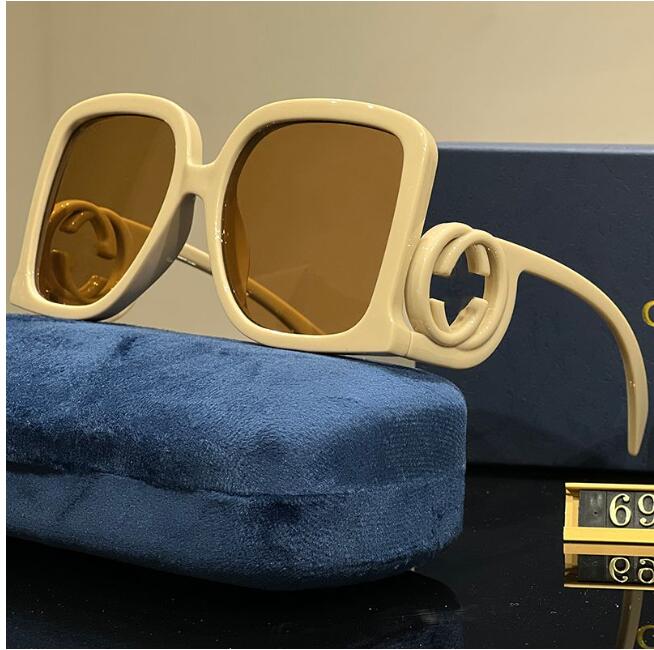 Luxury designer sunglasses men women sunglasses glasses brand luxury sunglasses Fashion classic leopard UV400 Goggle With Box Frame travel beach Factory Store go