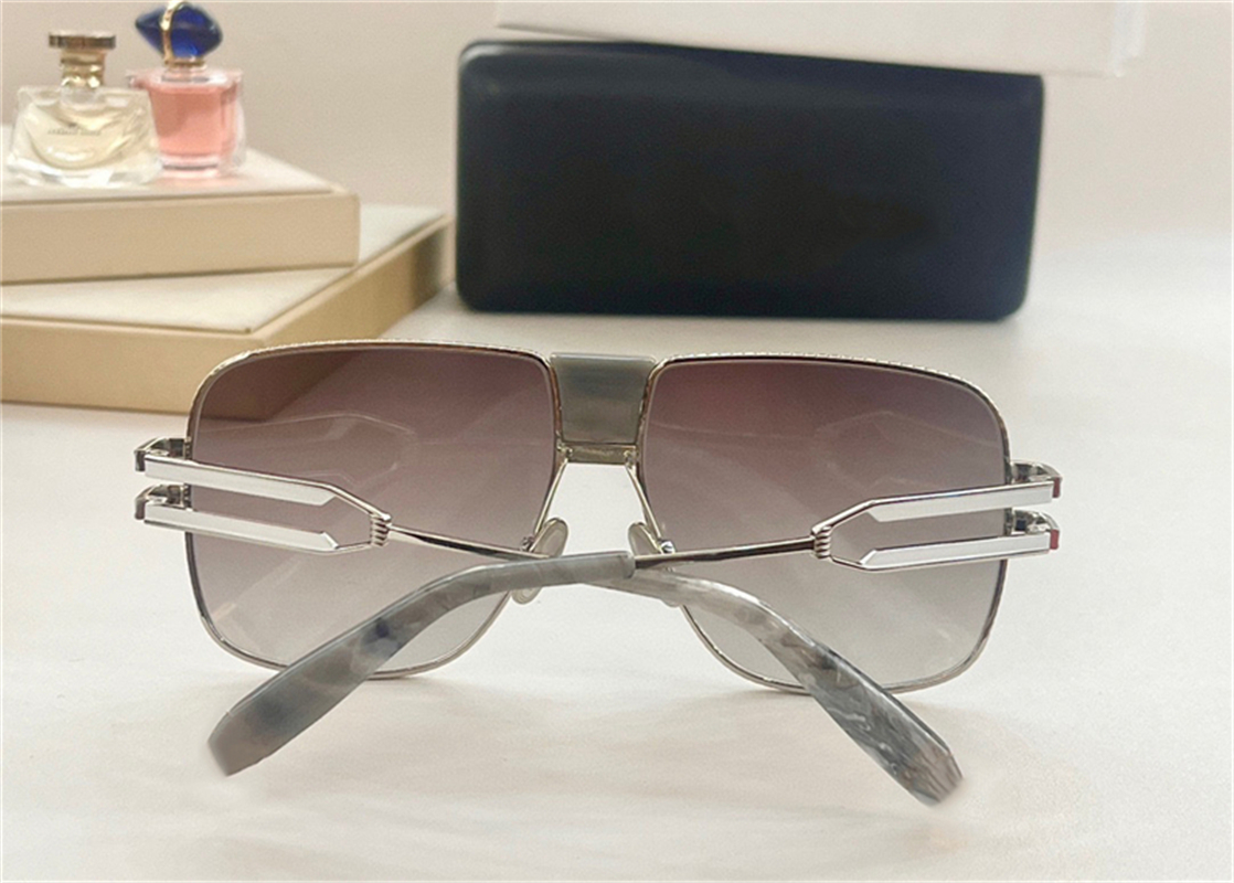 Designer Heren Mode Cool Dames Zonnebril voor Dames Pilot Ontwerp Vierkant Topkwaliteit Vorm Frame Bril Vrije tijd Wilde Stijl UV400 Beschermen