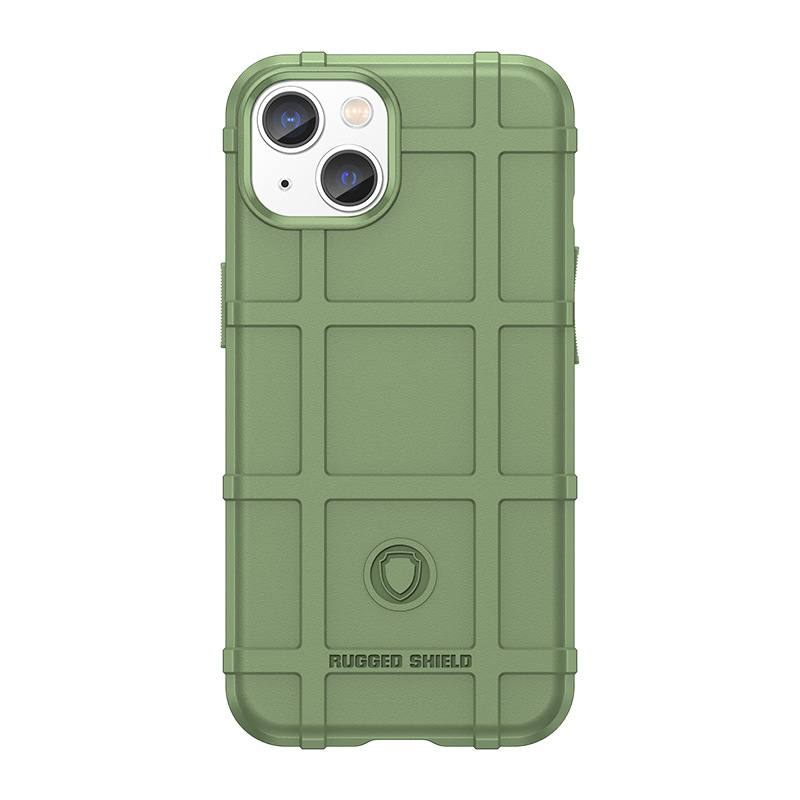 Прочный Shield Phone Case Case военный сплошной задняя крышка Гибкая защита брони для iPhone 15 14 13 11 11 Pro Max XS XS 7 7p 8 8plus