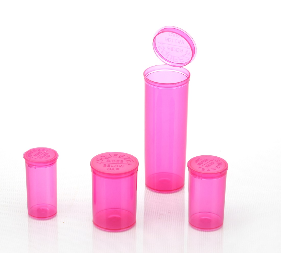 18ml 50ml 240ml Empty Squeeze Pop Top Bottle Herb Box Container Herb Container Pill Box Color Random350ml 500ml