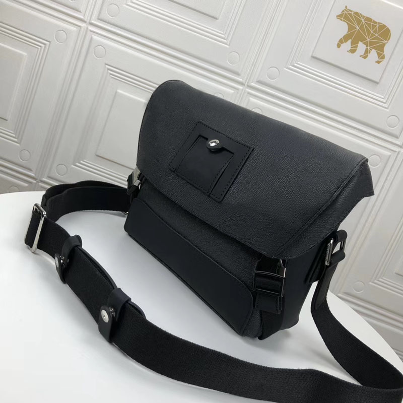 PM VOYAGER Kleine Designer Messenger Bag Mannen Koerierstas Tassen Luxe Crossbody Portemonnee Eclipse Canvas Mode Schoudertas Cross Body Messenger Bags Homme Sacs Messager