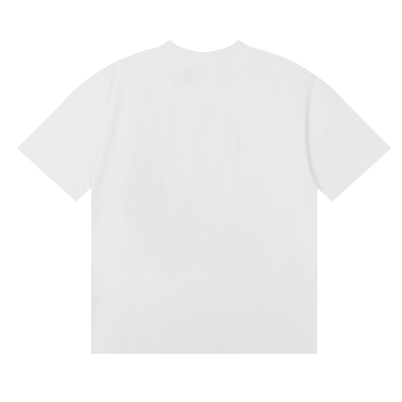 2023 Новый дизайнер Pringting Tee Cotton Summer Street Skateboard Mens футболка для мужчин женщины короткие рукава повседневная футболка