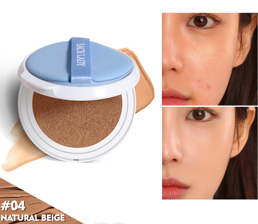 Trzymanie makijażu oleju wodoodporne naturalne pokrywę siły Air Cushion BB Cream