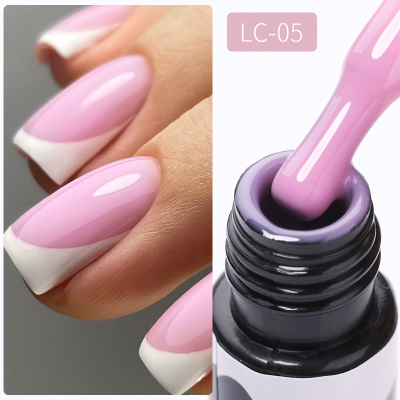 5ML Sturcture Hard Gel Quick Extension Nail Gel Nail Art Pink White Clear UV Gel Nails Finger Form Manicure Tips Tools