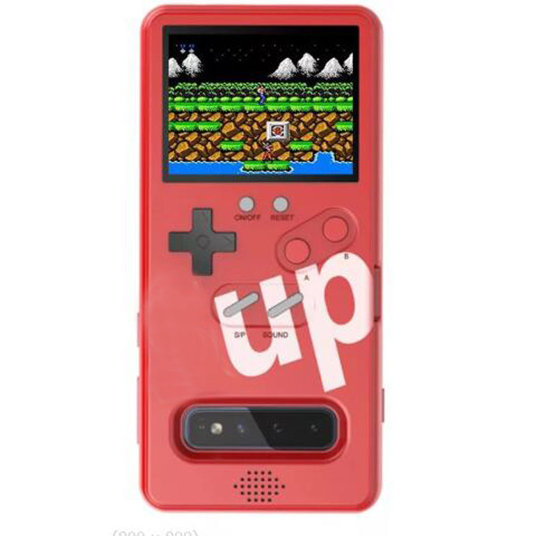 Casos de celular à prova de choque Display de console portátil 36 consoles de jogos clássicos Protable Players Gameboy Capa traseira para iPhone 14 13 12 11 7 8 6 X XS Pro Max Plus Mini