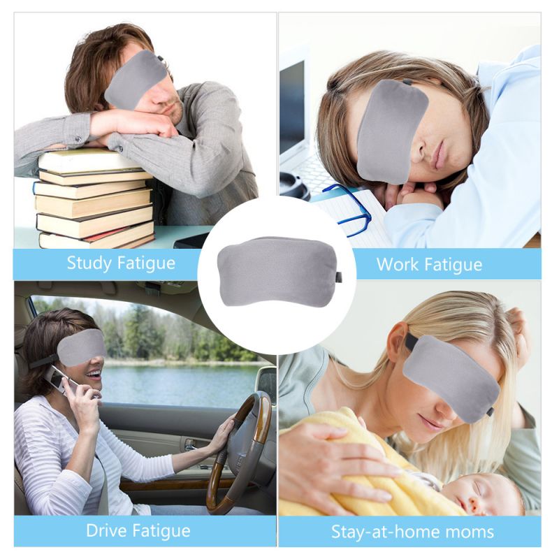 multifunctionele 2-in-1 usb elektrische verwarming hot oogmasker ijs oogmasker oog ontspannende fysiotherapie oogzorg instrument