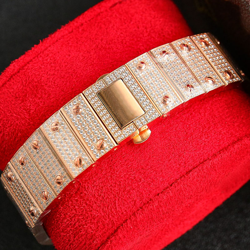 Designer Watches Diamond Watch Automatic Mechanical Movement Waterproof Men Fashion Bracelet Sapphire Business Stainless Steel 40mm Wristwatch Montre de Luxe