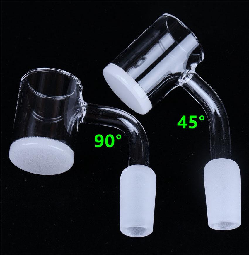 Smoking Accessories 25mm OD Flat Top 10mm 14mm 18mm Female Male Quartz Banger Nail For Glass Bongs Dab Rigs