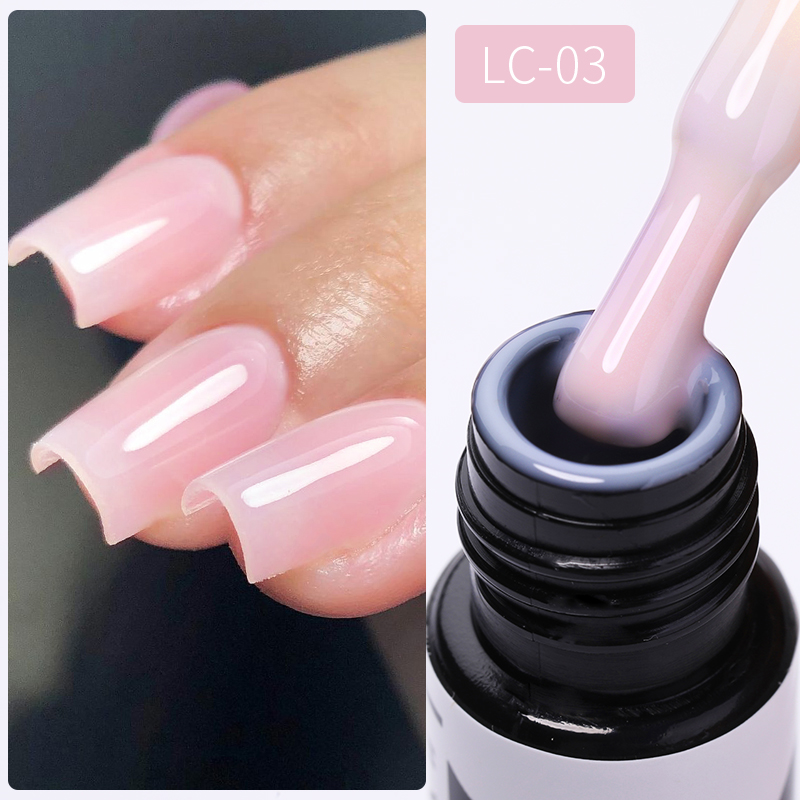 5ML Sturcture Hard Gel Quick Extension Nail Gel Nail Art Pink White Clear UV Gel Nails Finger Form Manicure Tips Tools