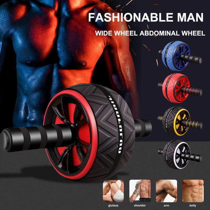 Ab Rollers Healthy Belly Wheel Household Automatic Rebound Fitness Equipment Divine Tool for Men and Women's  Wheel Silent Exercise HKD230718