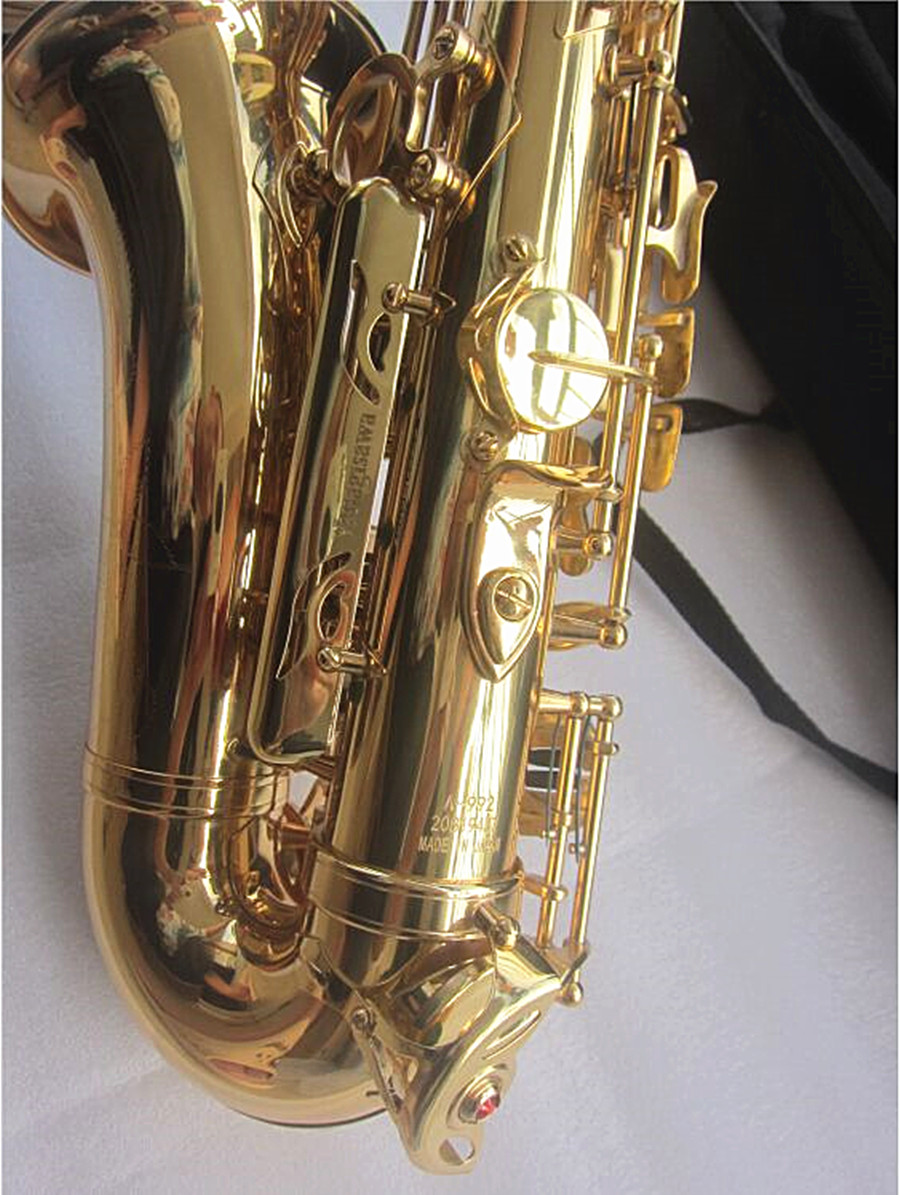 Novo saxofone alto A-992 e plano super profissional instrumentos musicais sax com caso acessório