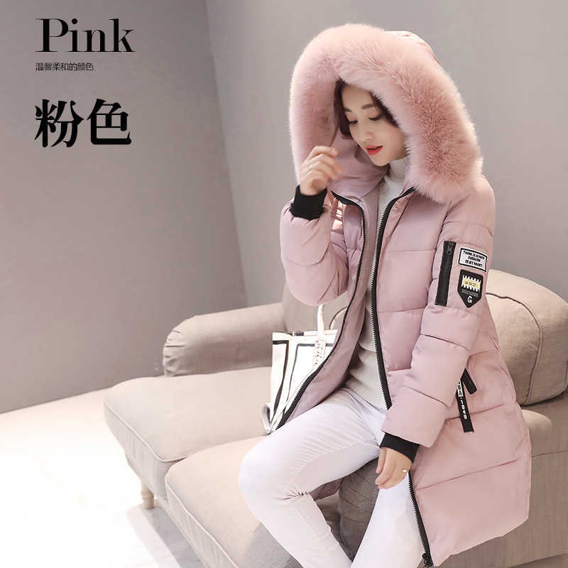 Winter Women Cold Coat Parkas Mid-Lengle مقنعين سترة مبطنة