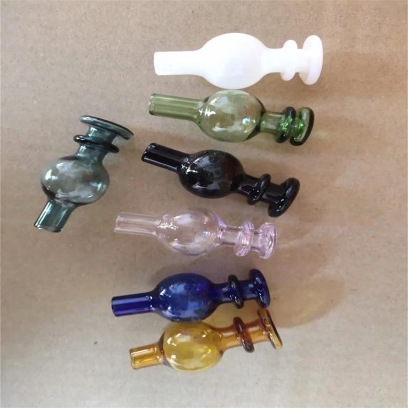 Glaspfeifen Rauchen geblasener Wasserpfeifen Herstellung mundgeblasener Bongs Buntes kugelförmiges Glaszigarettenset