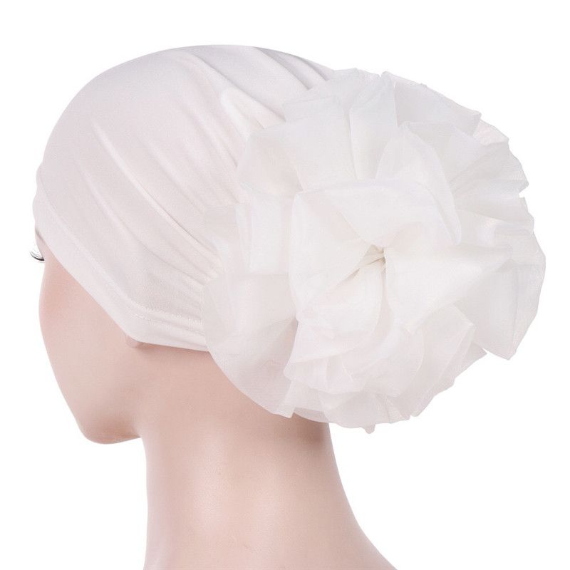 Chapeau indien à fleurs pour femmes, Bonnet extensible, Turban, Bonnet de chimio pour Patients, Bandanas africains, de610