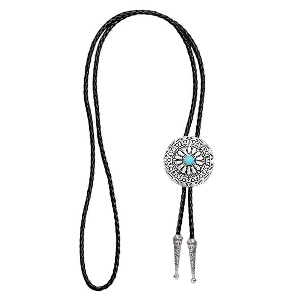 Bolo wiąże nowy celtycki wzór Bolo Tie Cowboy La Tie American Western Cowboy Bolo Tie HKD230720