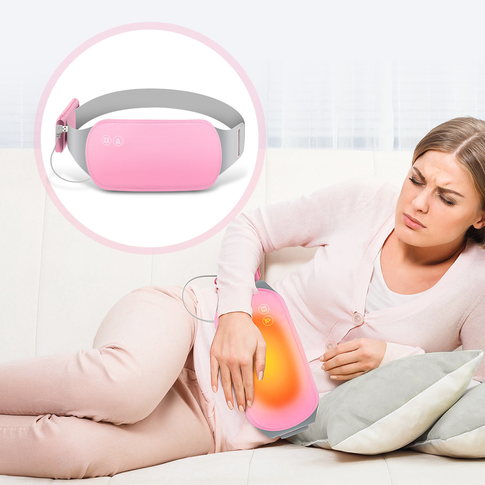 Hot modellen van multifunctionele buik stimulator drie snelheden temperatuur aanpassing dames taille warmer maag verlichting menstruele krampen baarmoeder opwarming riem