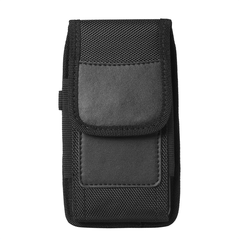 Étui universel en nylon pour sac de taille avec clip de ceinture pour téléphone portable, pochette de taille avec clip de ceinture pour iphone samsung huawei 4,7 à 7,2 pouces téléphone portable