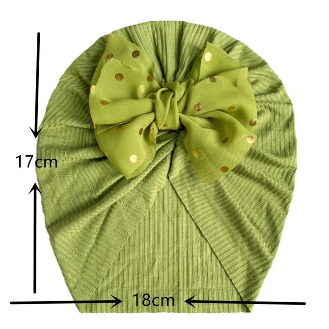 Child Ears Cover Hats Fashion Baby Indian Hat Children Turban Knot Head Wraps Caps