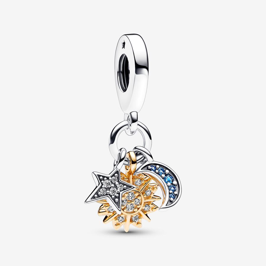 New women's jewelry 100% 925 sterling silver mermaid conch string charm suitable for original Pandora bracelet DIY accessory gif