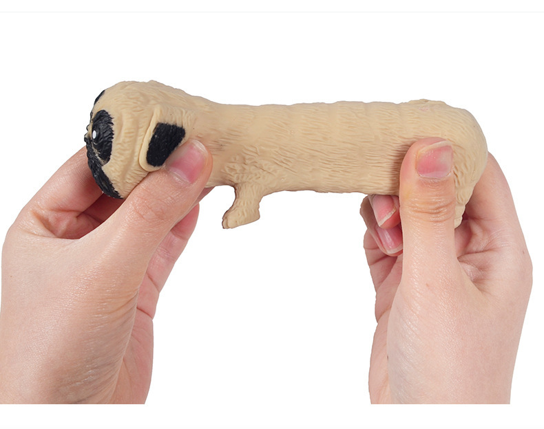 Interessante e criativo, gorila, brinquedo de descompressão para cachorro fofo