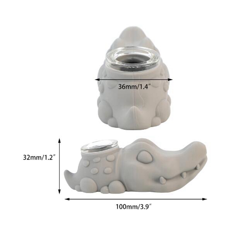 Nuovi più stili Forma carina Tubi in silicone innovativi Vetro Nove fori Filtro Schermo Ciotola Portatile Facile da pulire Herb Tabacco Portasigarette Fumo manuale Handpipes