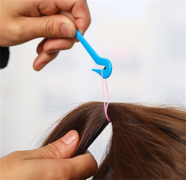 Cortador removedor de faixas de cabelo de borracha elástica por atacado, picareta de pônei para cortar gravatas Ferramenta de rabo de cavalo sem dor JL1623