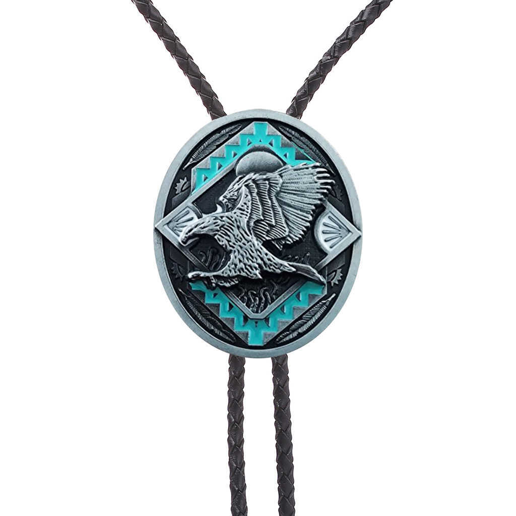 Bolo Ties Indian Totem Bolo tie HKD230719