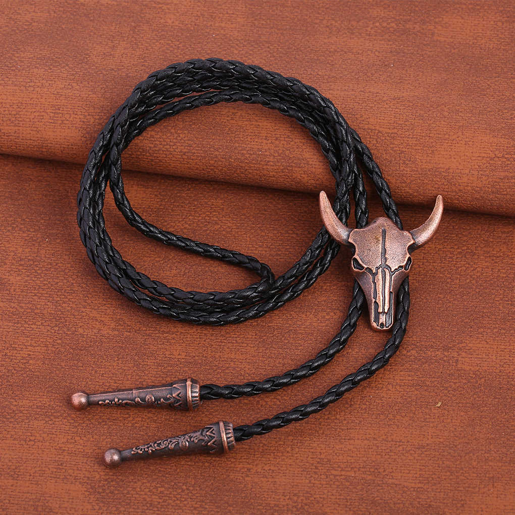 Bolo Ties Golden Ties for Men American Cowboy Garment Accessory Tie As Perfect Present Ideal med Horn in Bags Package Golden HKD230719