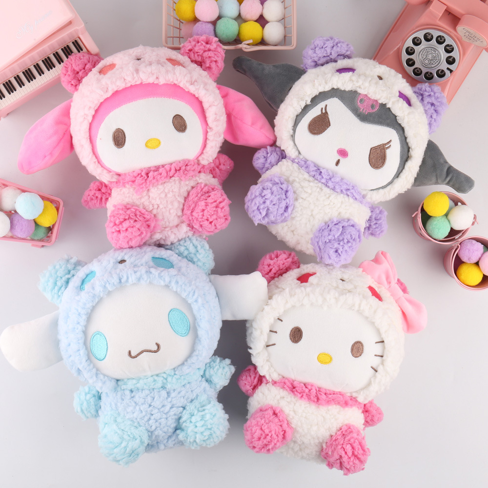 Jouets en peluche chiot Kawaii, jeux pour enfants, camarades de jeu, cadeaux de vacances, décoration de chambre à coucher, vente en gros