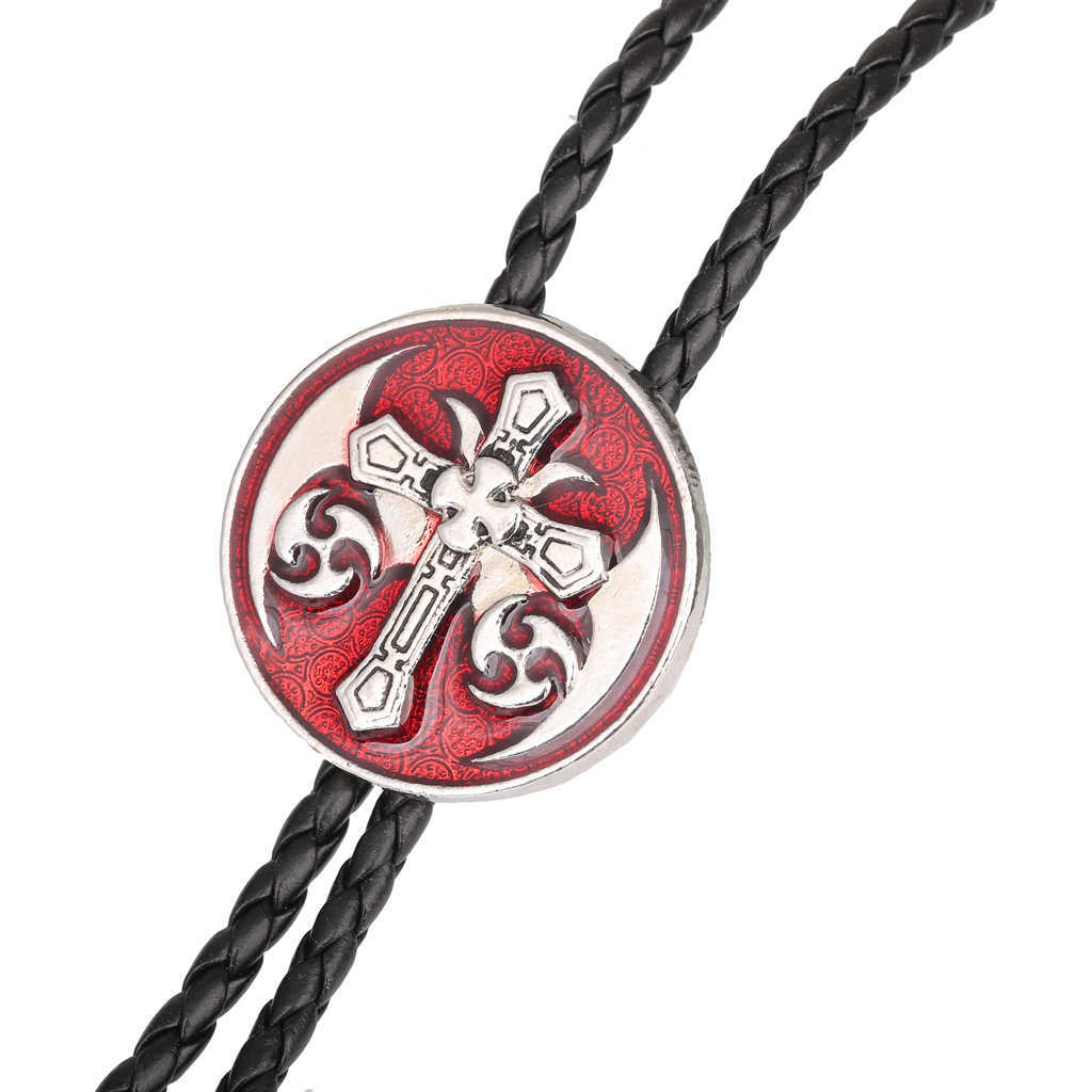 Bolo يربط نمط سلتيك جولة Bolo Tie HKD230719