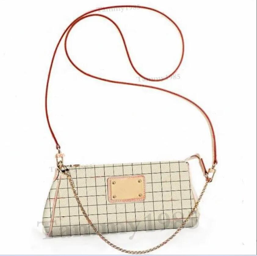 Brązowe ulubione łańcuchy torby na ramię moda swobodny designer luksusowe paski na ramię pod pachami torba pu skórzana torebka crossbody