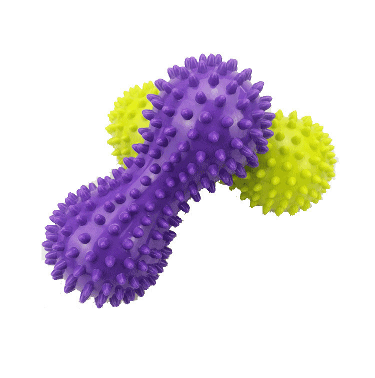 Peanut Massage Ball Muscle Relex Spiky pvc Ball For Yoga Gym Trigger Massager Hand Foot acupressure Fitness training equipment Exercise point massage balls