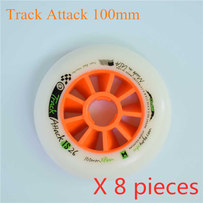 Patins Inline Roller Skate MPC Wheel Track attack TS26 XFirm 110mm 100mm XFirm Wheels Inline Speed Skate Tires Skating Wheel Marathon Race HKD230720