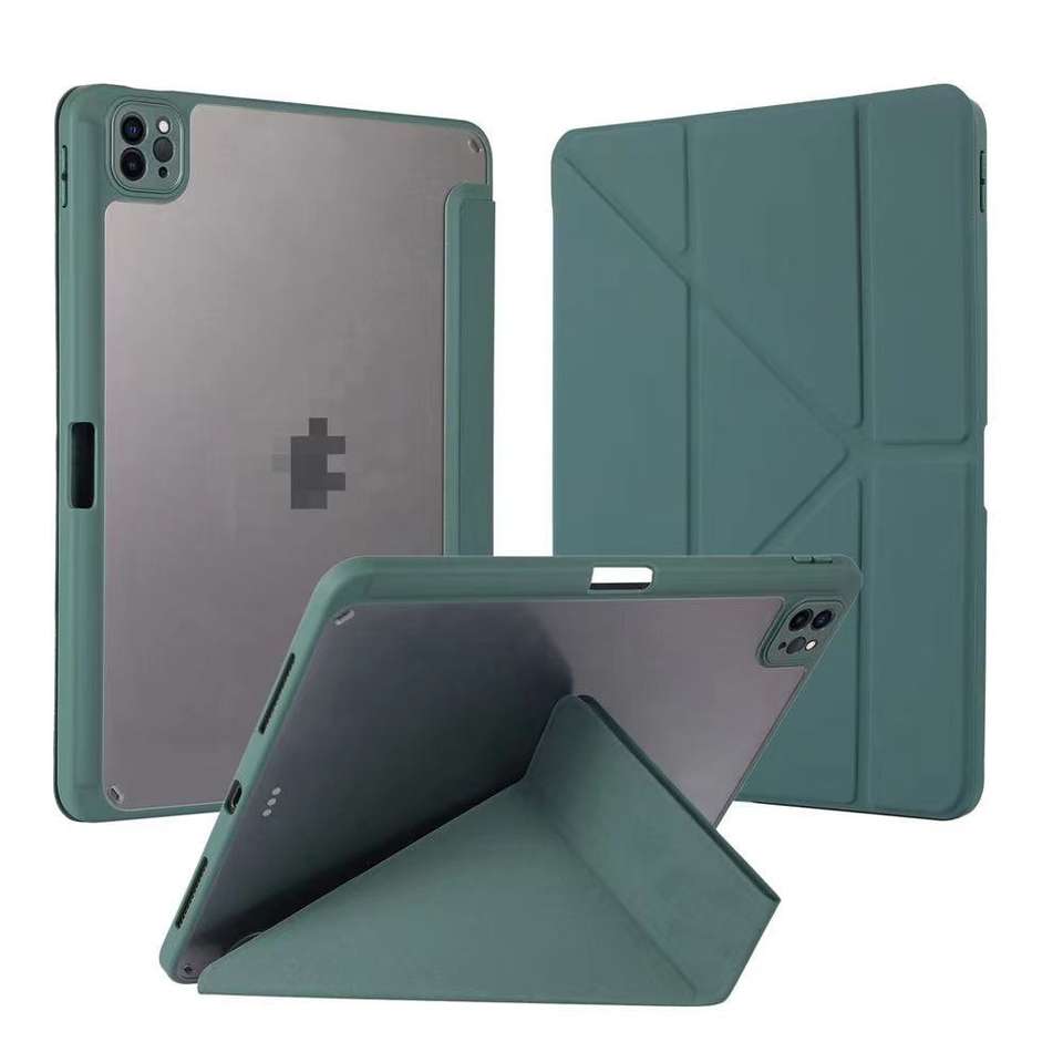 Populaire Stijl Voor iPad Pro 11 Air5 10.9 Air 4 Tablet Case Hoge Kwaliteit Y Gevouwen Acryl Beschermhoes Gratis verzending