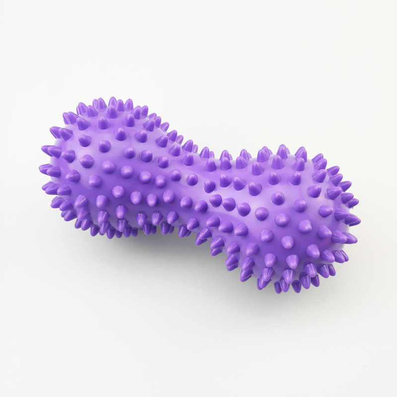 Peanut Massage Ball Muscle Relex Spiky pvc Ball For Yoga Gym Trigger Massager Hand Foot acupressure Fitness training equipment Exercise point massage balls