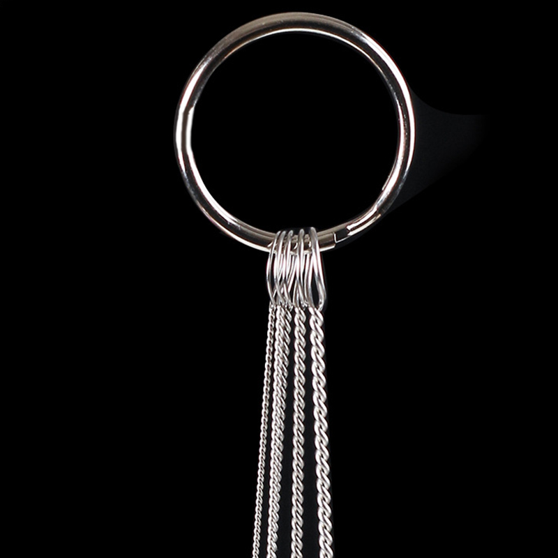 5 I 1 Rengöring av rörrengöring Keyring Keychain Multifunktion Straw Brush