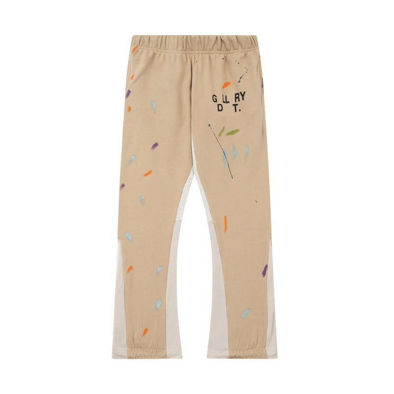 galleries pant designer pants galleries dept letter print galleries denim straight sweatpants speckled letter print pant