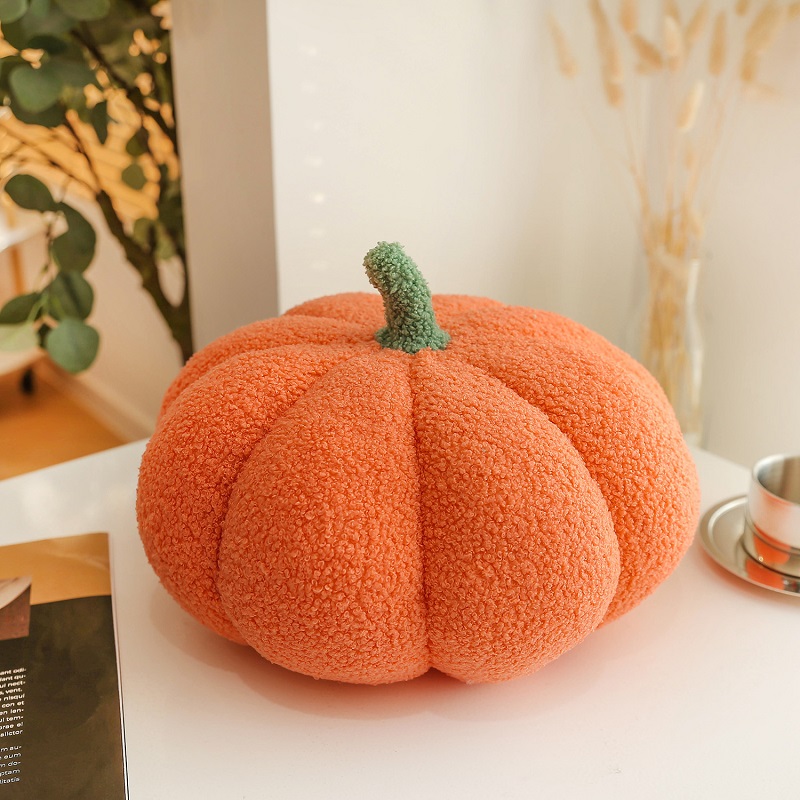 Super cute pumpkin pillow Stuffed toy cushion pumpkin sofa pillow Halloween children's gift toys