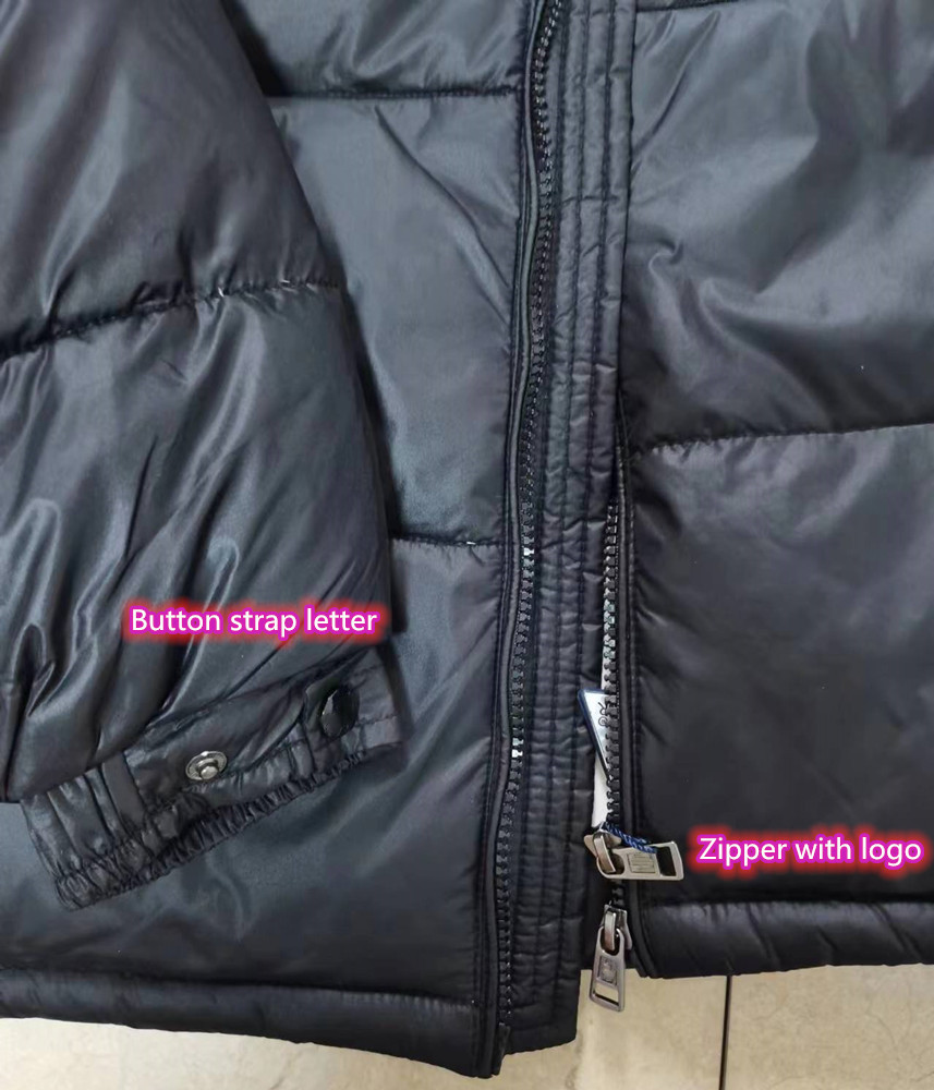 designer Scan Luxury brand winter puffer jacket mens down jacket men woman thickening warm coat Fashion men