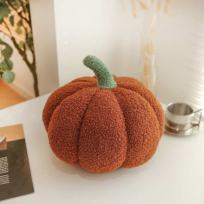 Super cute pumpkin pillow Stuffed toy cushion pumpkin sofa pillow Halloween children's gift toys