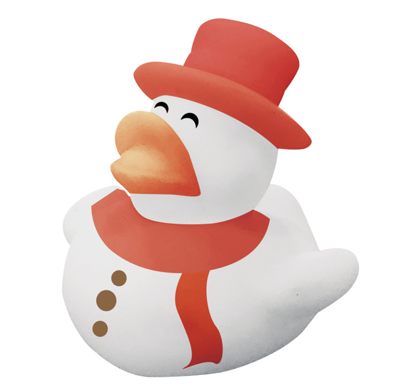 Alce de Natal Boneco de neve Brinquedo de banho Pato nadador Quebra-cabeça Quebra-cabeça Brinquedo de banho para animais de estimação Pato esmaltado