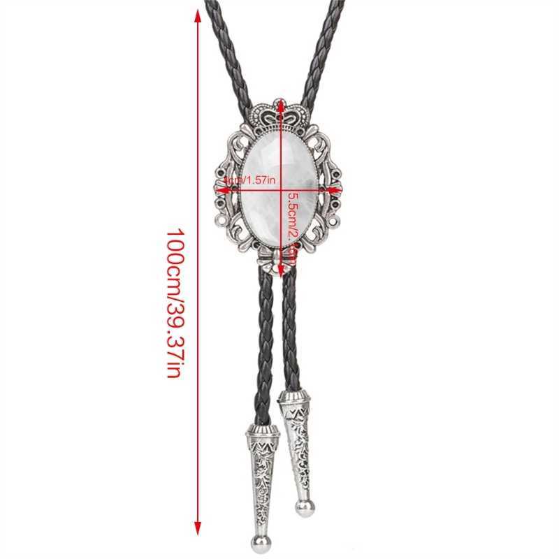 Bolo Ties CelticBolo Tie CowboyBolo Tie Men Western CowboyBolo Tie Western Necklace CowboyNecktie Stone BoloTie CowboyNecklace Tie N7YD HKD230719