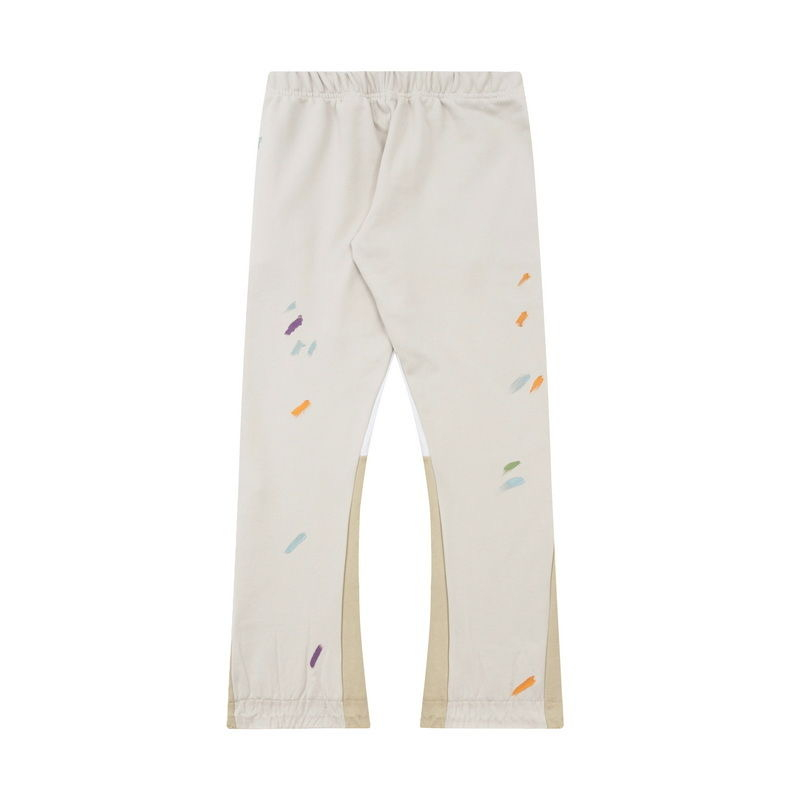 galleries pant designer pants galleries dept letter print galleries denim straight sweatpants speckled letter print pant