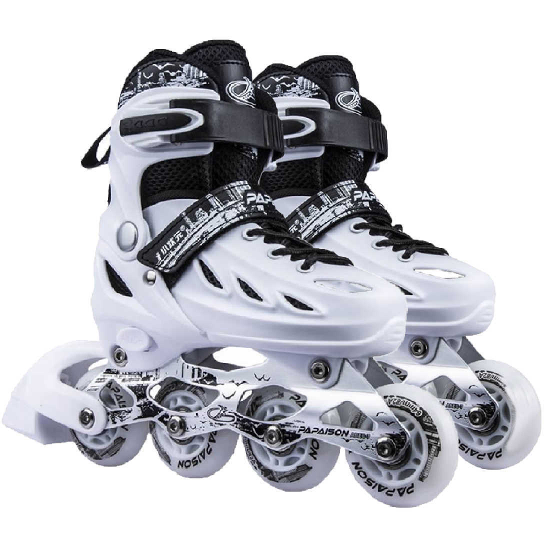 Inline Roller Skates Pvc Adjustable Roller Skates Inline Skates Kids Flashing Roller Skates Sneaker Outdoor Children Skates Patins Sport Shoes Gifts HKD230720