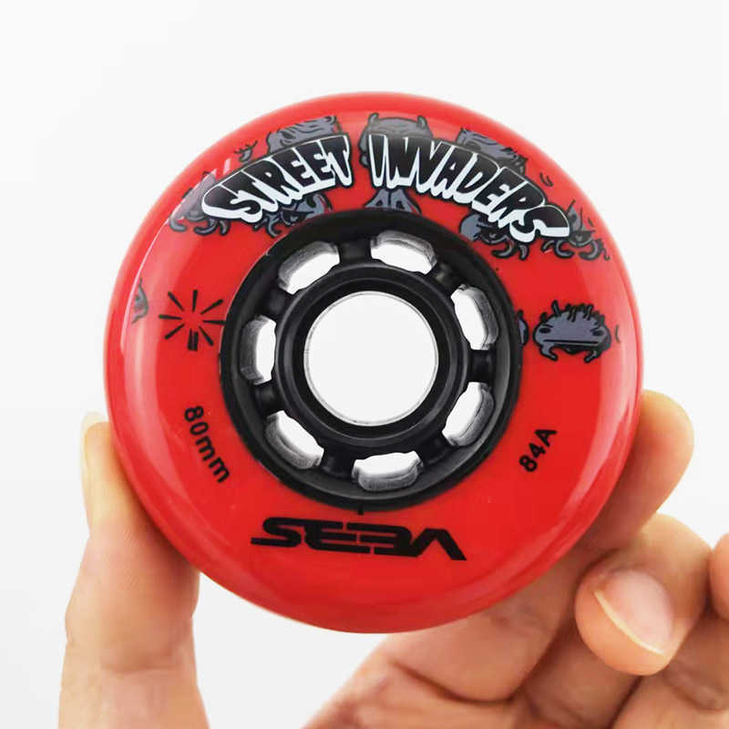 Patins à roulettes en ligne Original SEBA 84A Invaders Skate Wheels 72/76/80 mm Pour Roller HIGH IGOR WFSC Roue Coulissante Patines Pneus HKD230725