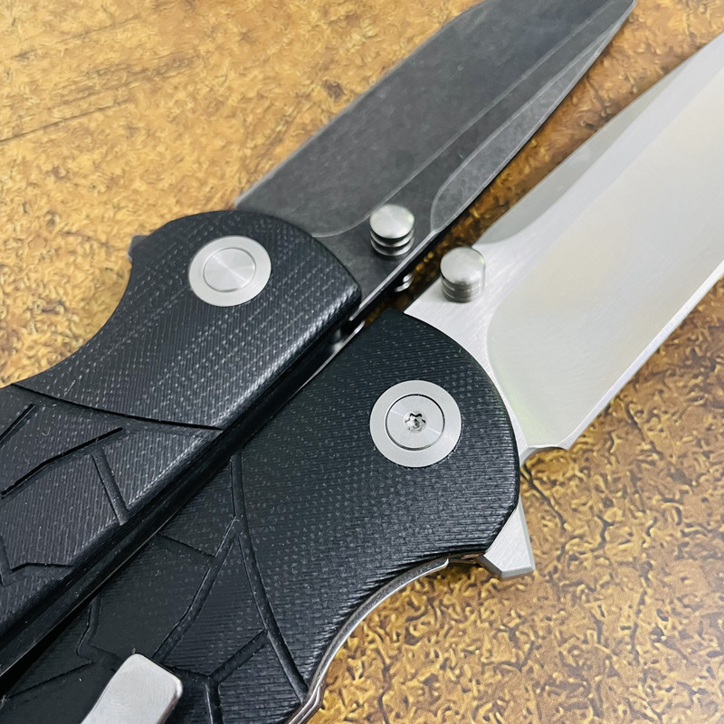 Nova R1701 Flipper Folding Knife DC53 Tanto Point Blade G10 Handle Outdoor Camping Hiking Ball Bearing Fast Open EDC Folder Knives