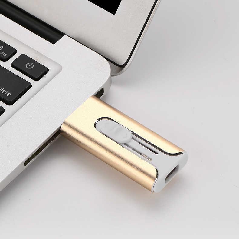 Карты карт памяти USB карты памяти USB USB USB Flash Drive USB Pendrive для iPhone XS Max X 8 7 6 iPad 16.08.32/64/128 GB 256GB Memory Stick USB Ключ MFI Pen Drive USB 3.0 X0720