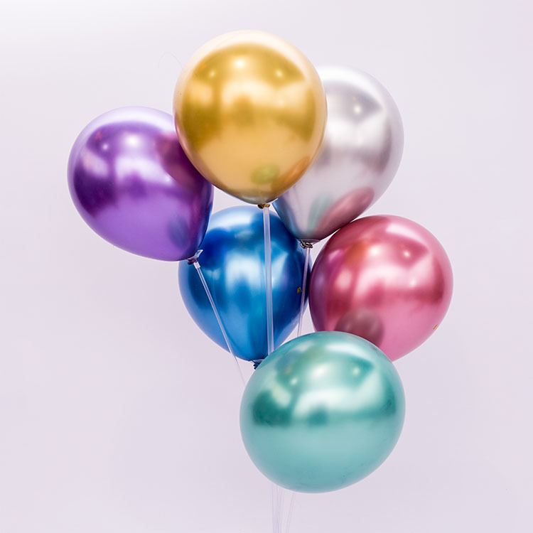 Event and Party Supplies Various Sizes Thickened Metal Balloons Round Latex Balloons Wedding Decoration Festive Balloons