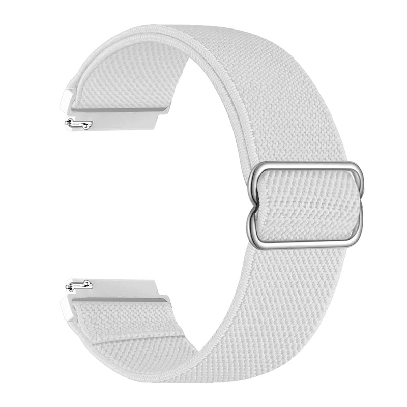 Alças elásticas de pulseira de relógio inteligente de náilon est 20 mm 22 mm para telefones Samsung Huawei Galaxy Active 2 3 Gear S3 S2 46 mm R800 Sport 42 mm R815 pulseiras de pulseira