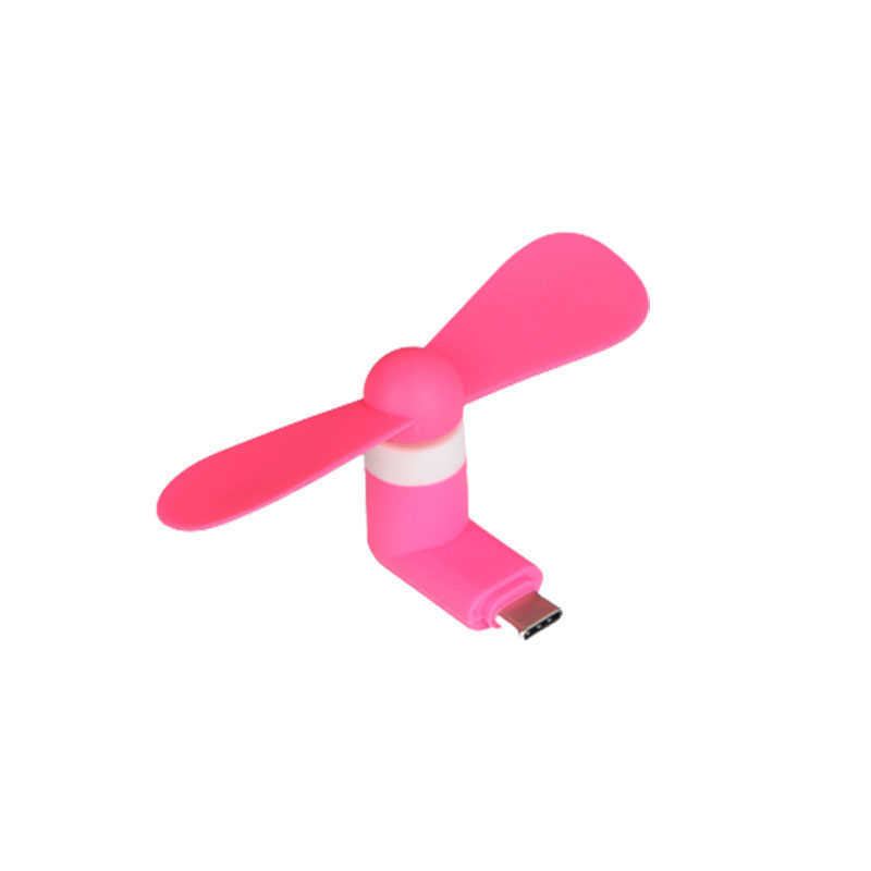 Hot Creative Mini Mini Portable Micro USB Fan 5V 1W Mobile Phone USB-гаджет-тестер фанат для типа C Type C Сотовый телефон Accessorie L230619